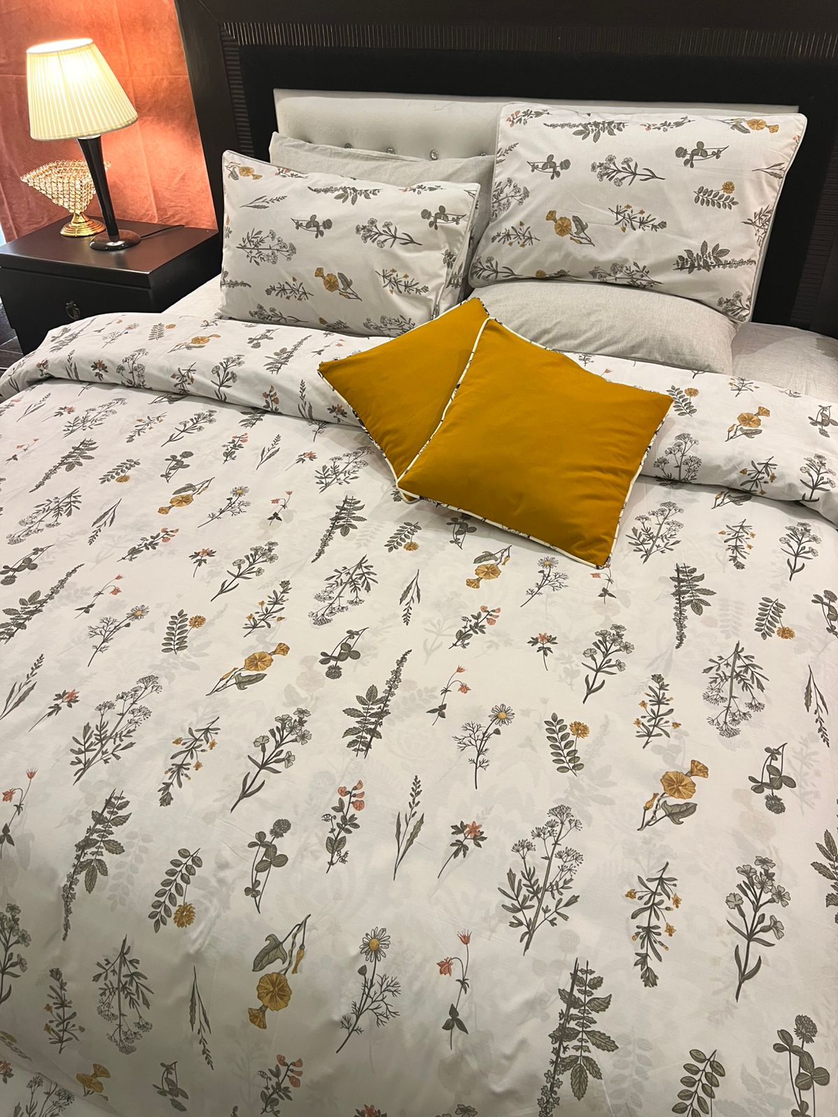 IV697 Percale Cotton Duvet Cover Set - Without Filling