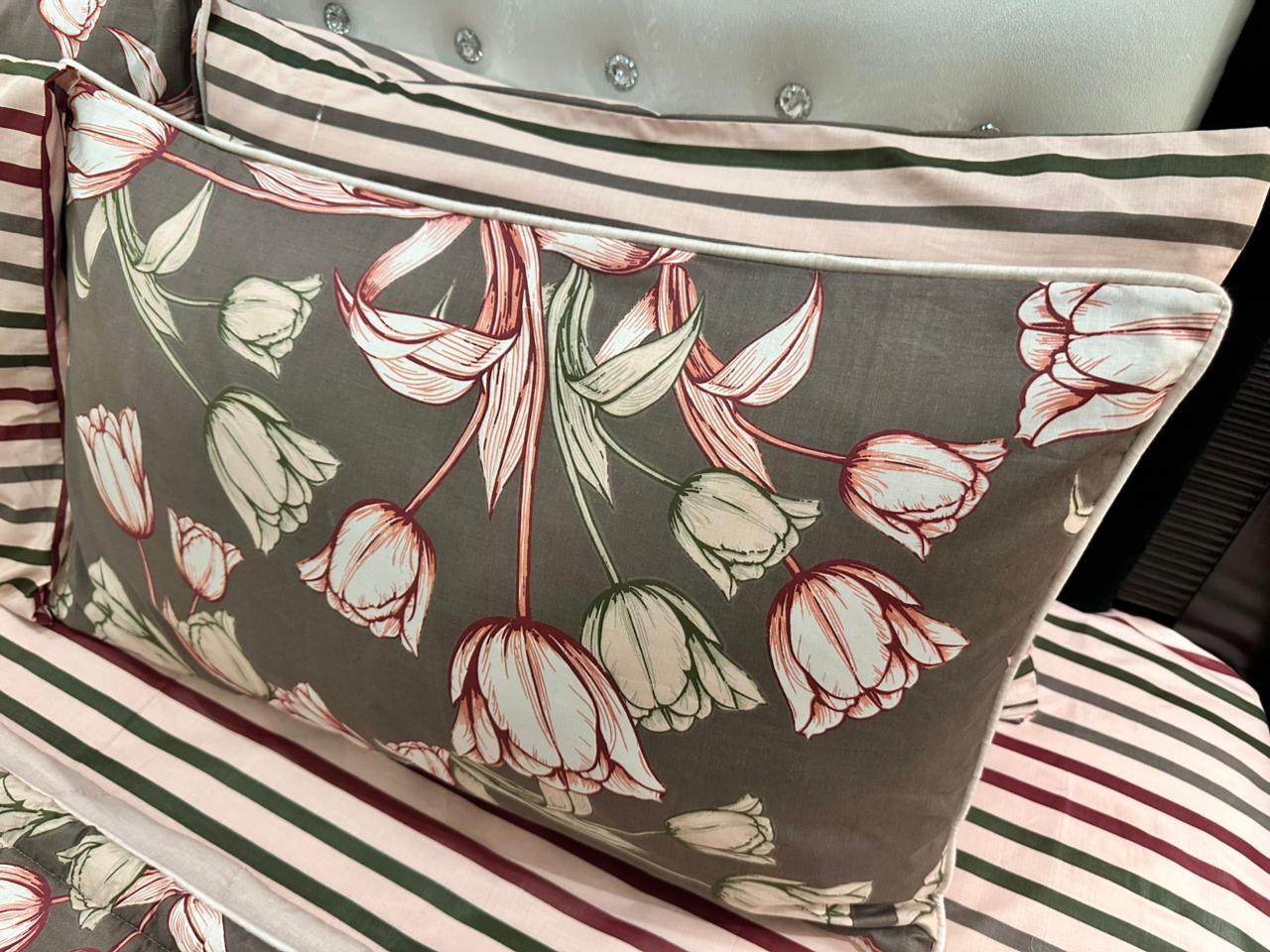 IV538 Cotton Comforter Set - Light Filling