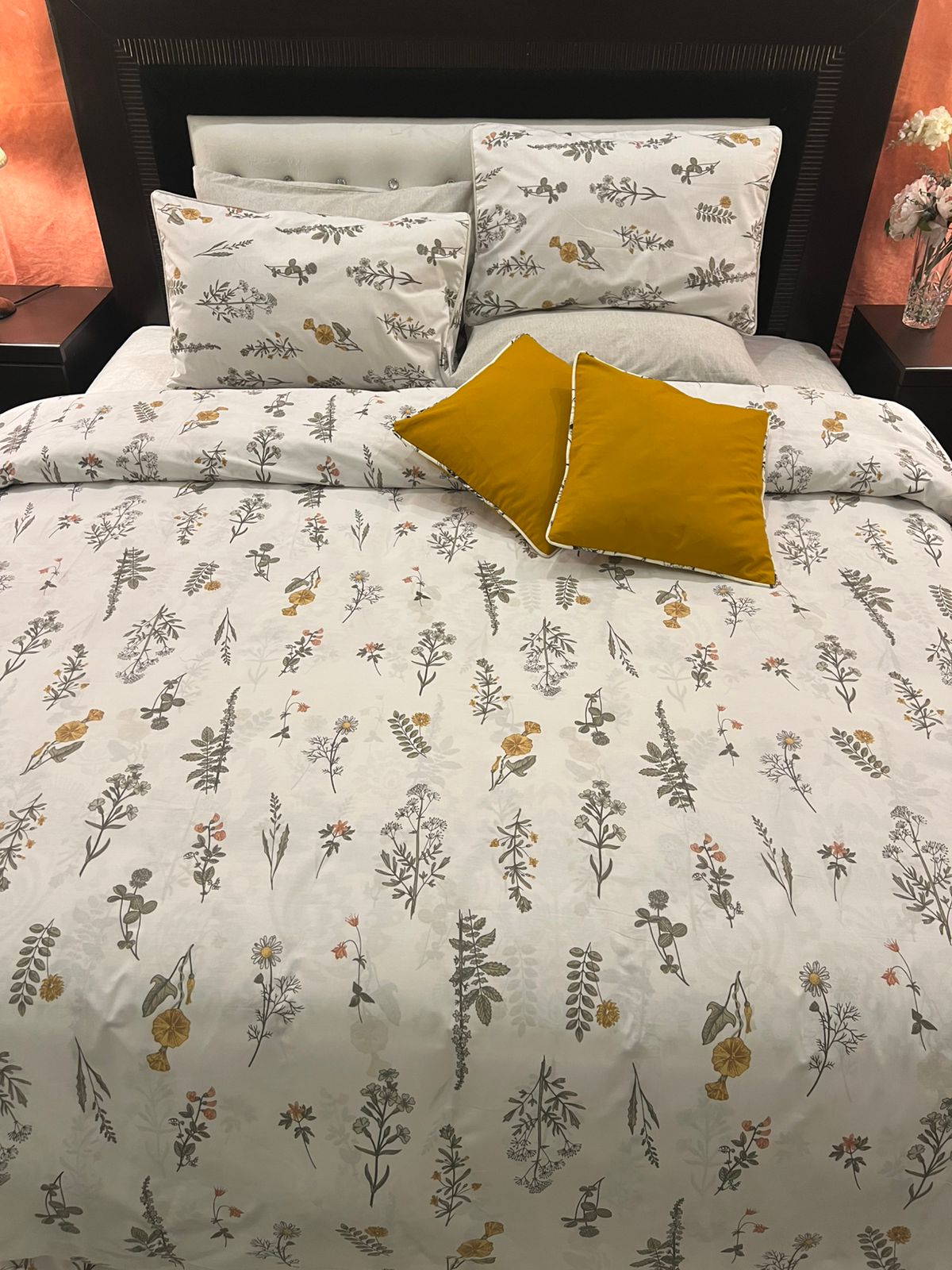 IV697 Percale Cotton Duvet Cover Set - Without Filling