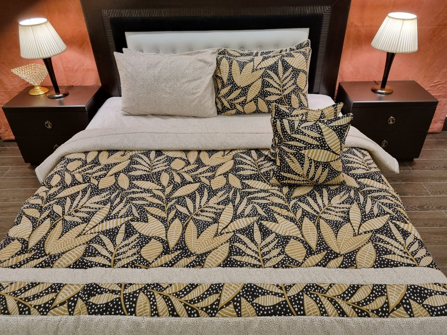 IV399 Cotton Comforter Set - Light Filling