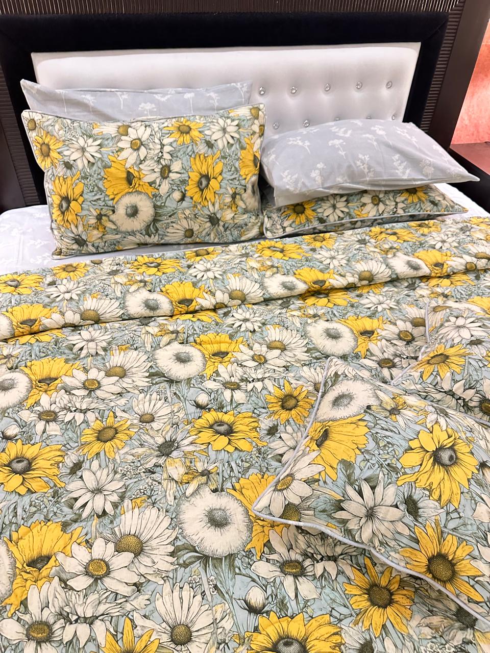 IV545 Cotton Comforter Set - Light Filling