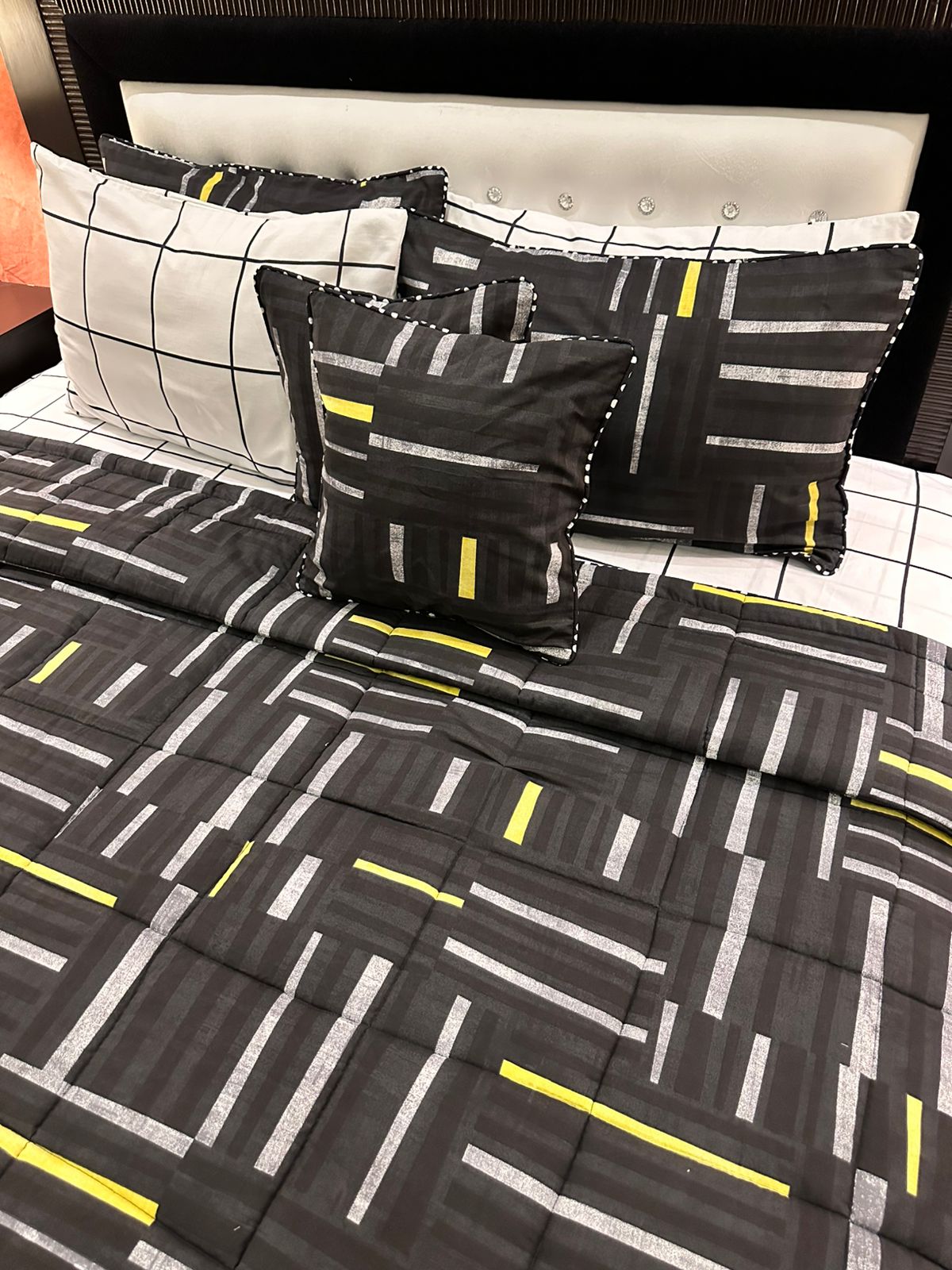 IV533 Cotton Comforter Set - Light Filling