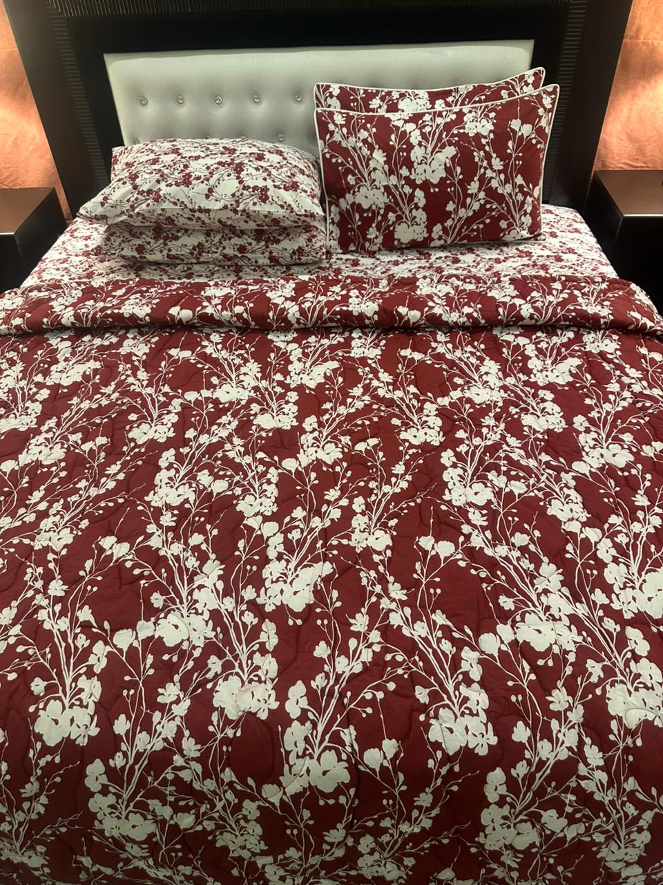 IV588 Cotton Comforter Set - Light Filling