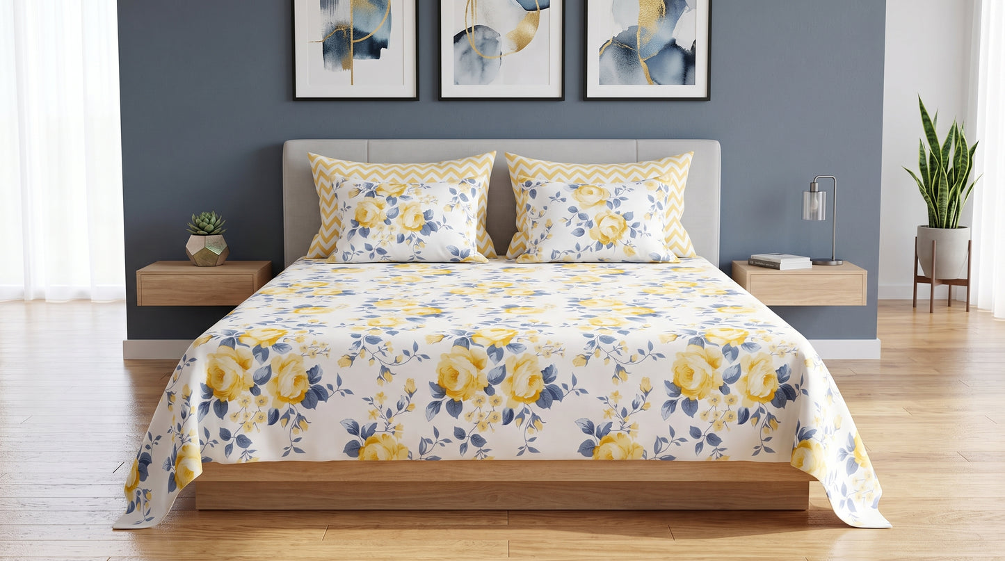 IVS944 Cotton Bed Sheet Set
