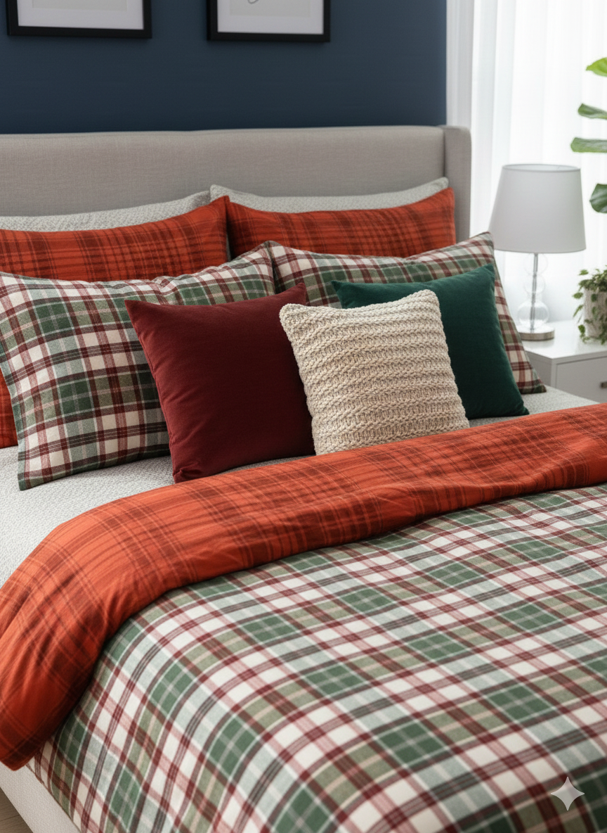 IV754 Cotton Duvet Cover Set - Without Filling