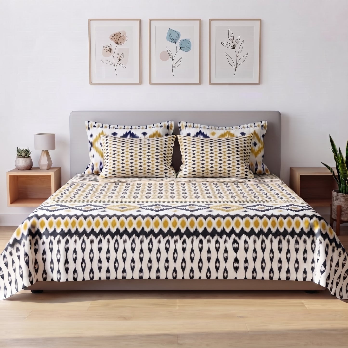 IVB010 Cotton Bed Sheet Set