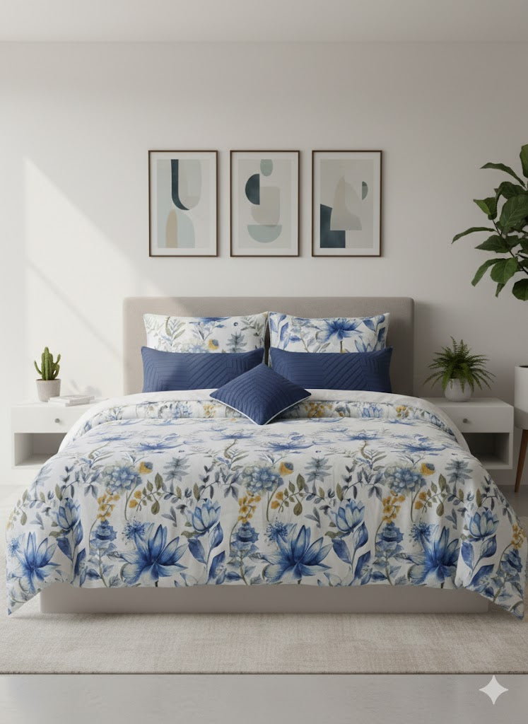 IV771 Cotton Duvet Cover Set - Without Filling