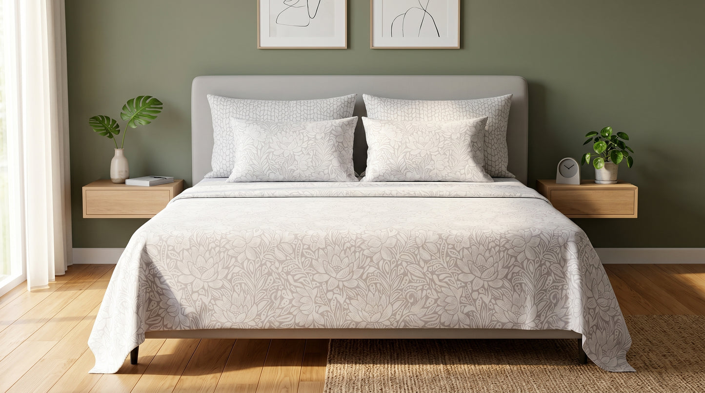 IVS897 Cotton Bed Sheet Set