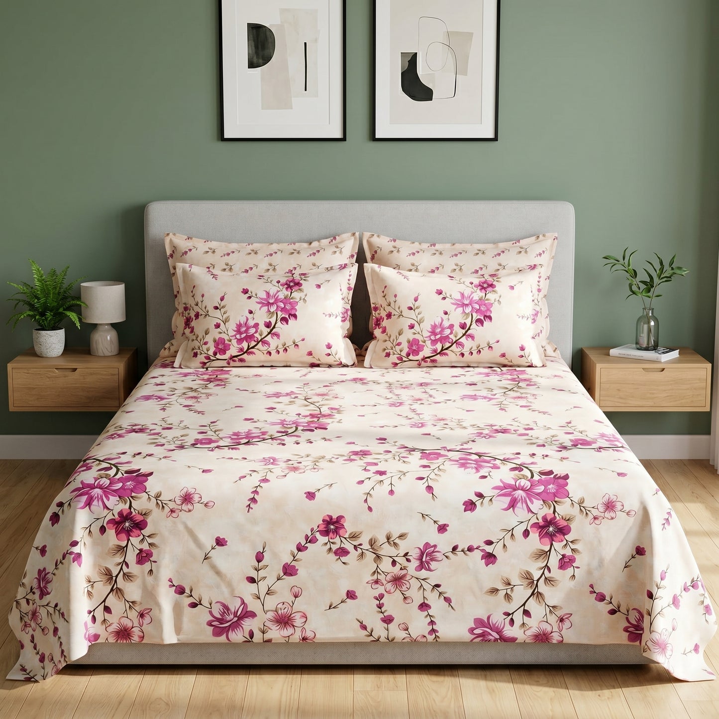 IVS890 Cotton Bed Sheet Set