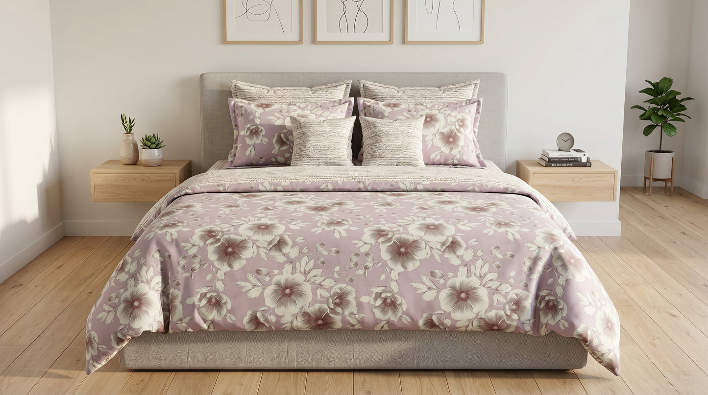 IV923 Cotton Duvet Cover Set - Without Filling