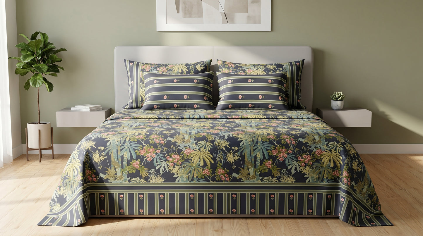 IVB002 Cotton Bed Sheet Set