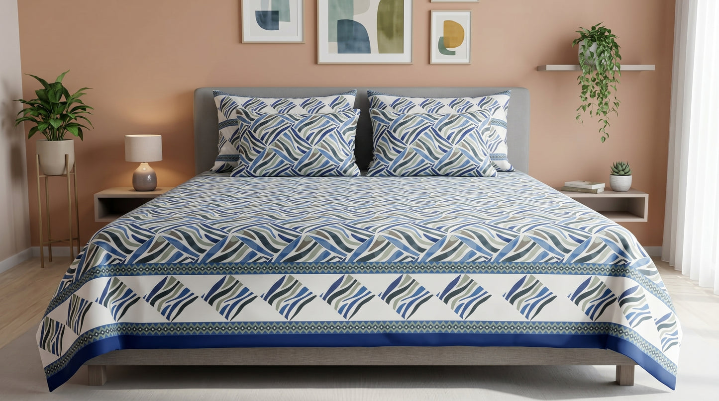 IVB001 Cotton Bed Sheet Set