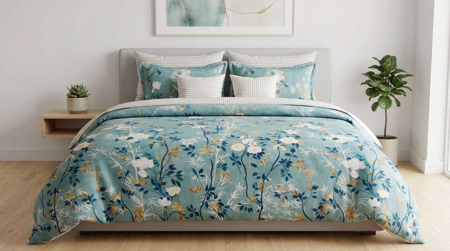 IV927 Cotton Duvet Cover Set - Without Filling