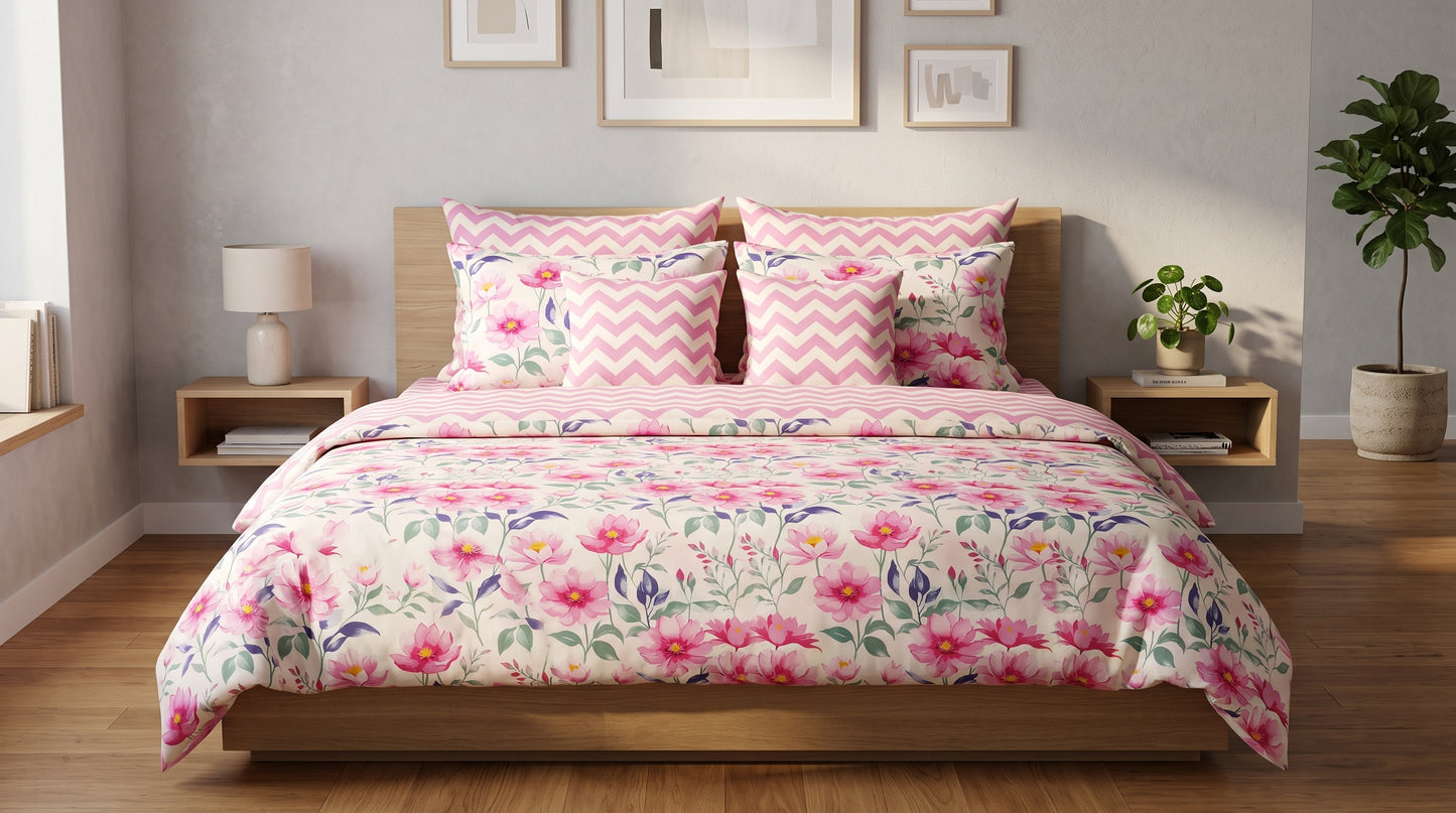 IV939 Cotton Duvet Cover Set - Without Filling