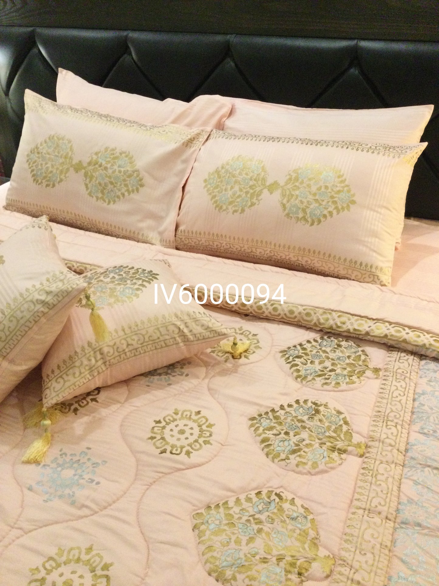 IV6000094 Luxury Block Print Bridal Set