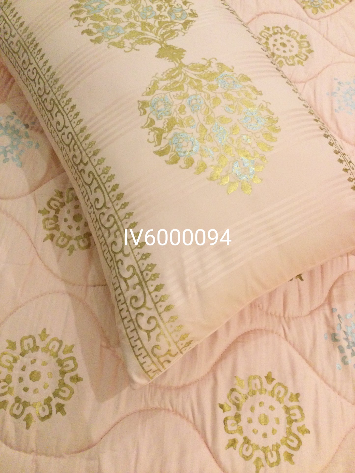 IV6000094 Luxury Block Print Bridal Set