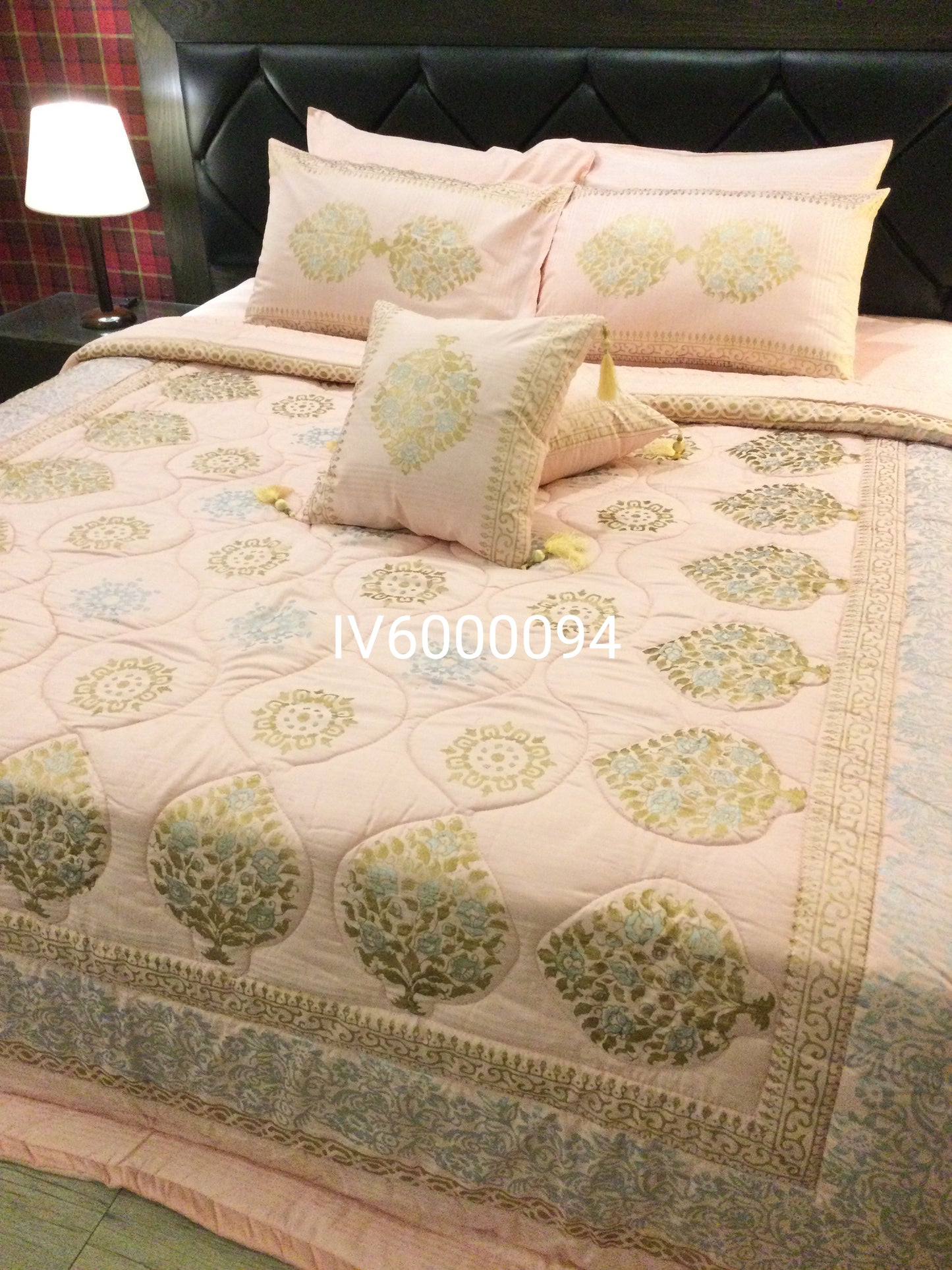 IV6000094 Luxury Block Print Bridal Set