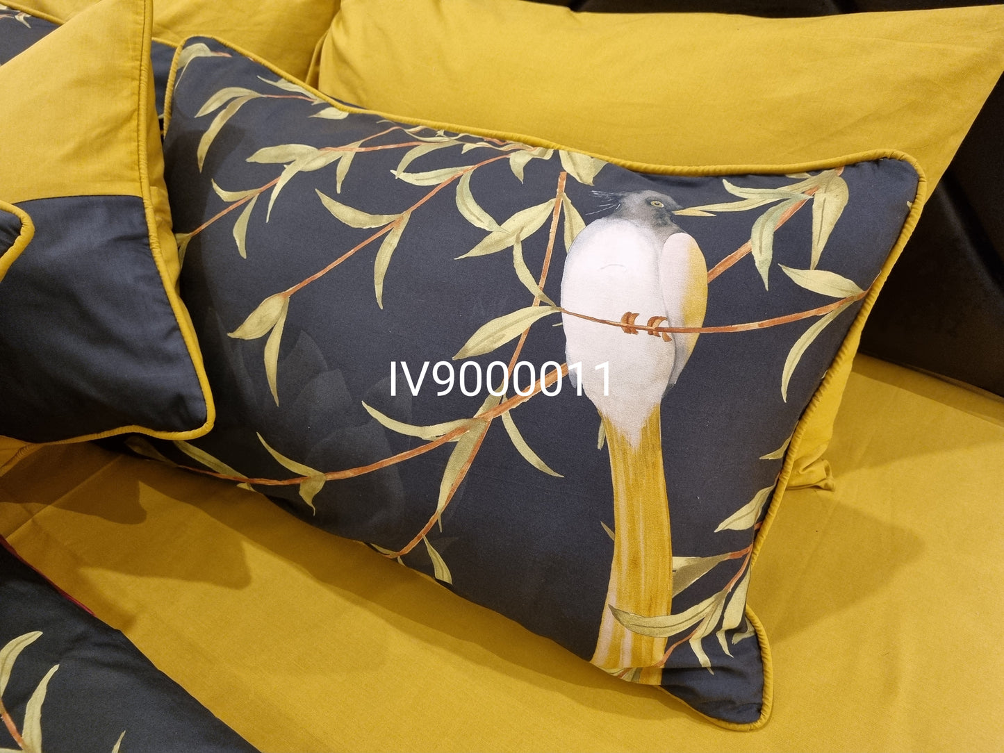 IV900011 Luxury Cotton Satin Comforter Set - Light Filling