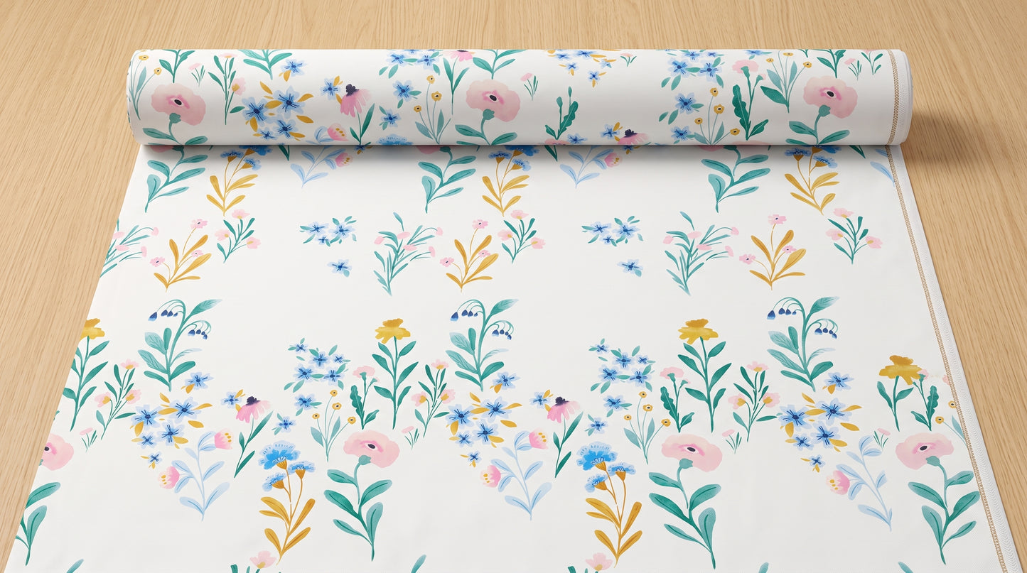 Spring Breeze Floral Duvet Cover Set
