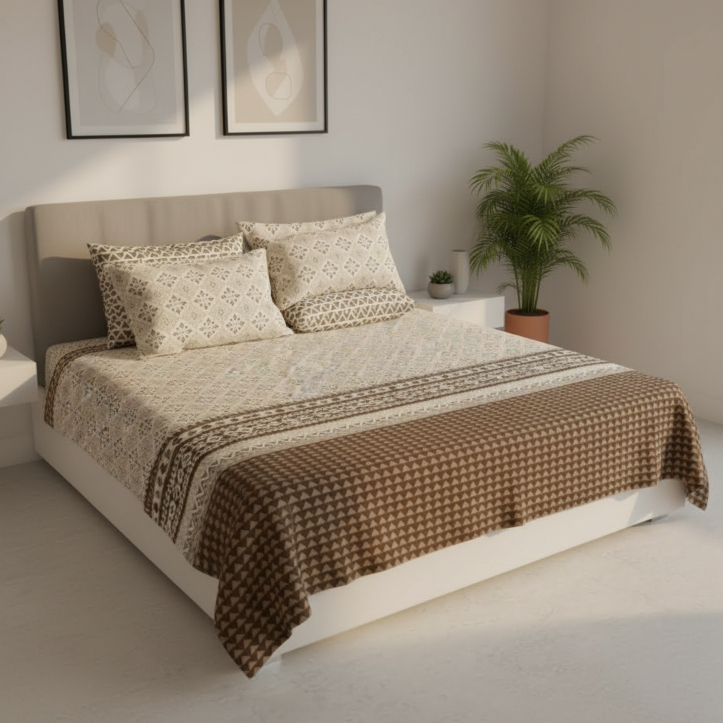IVS014 Cotton Bed Sheet Set