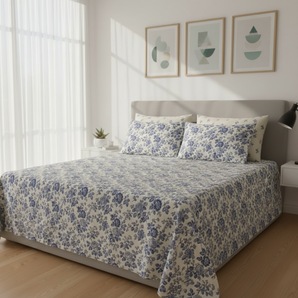 IVS003 Cotton Bed Sheet Set