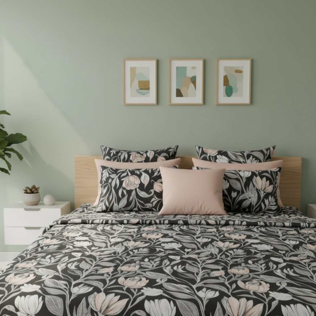 IVS738 Cotton Bed Sheet Set