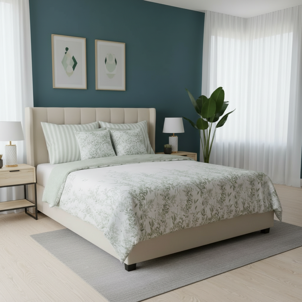 IV783 Cotton Duvet Cover Set - Without Filling