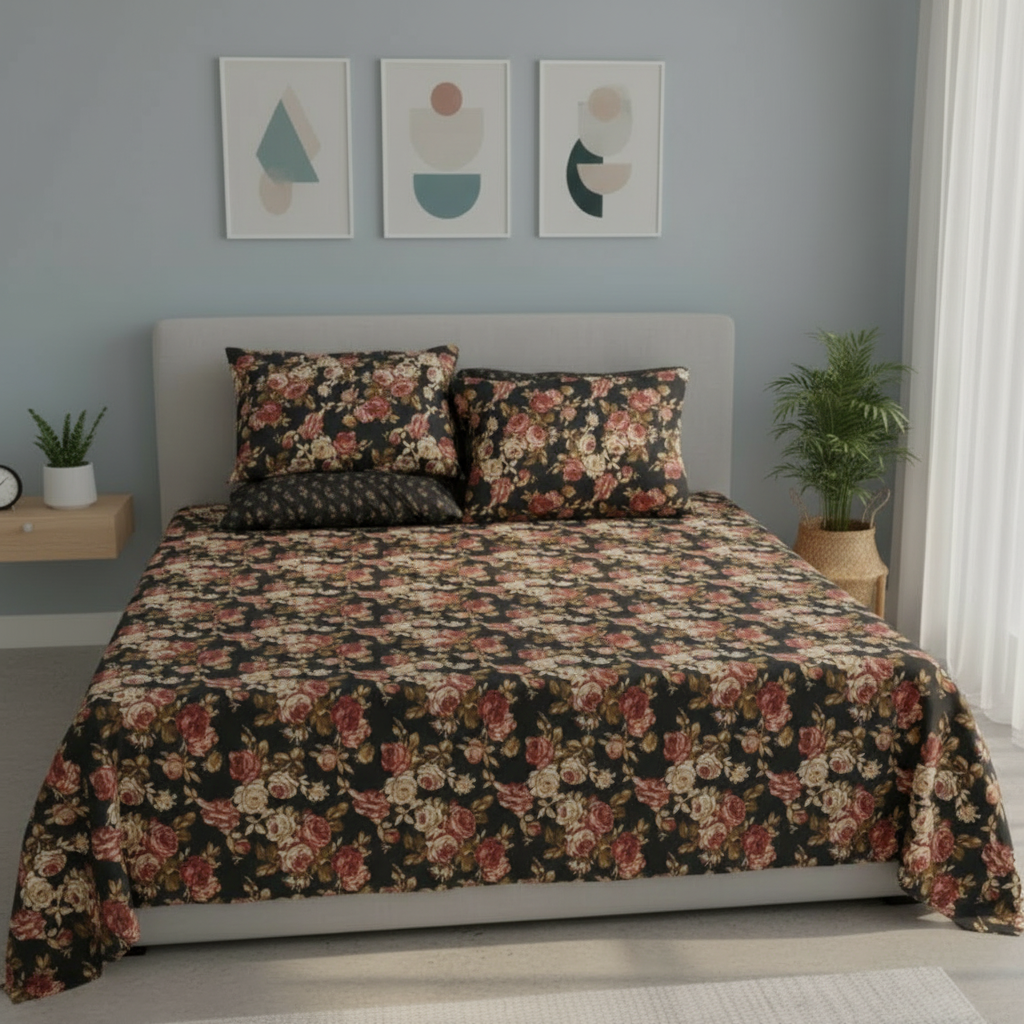IVS007 Cotton Bed Sheet Set