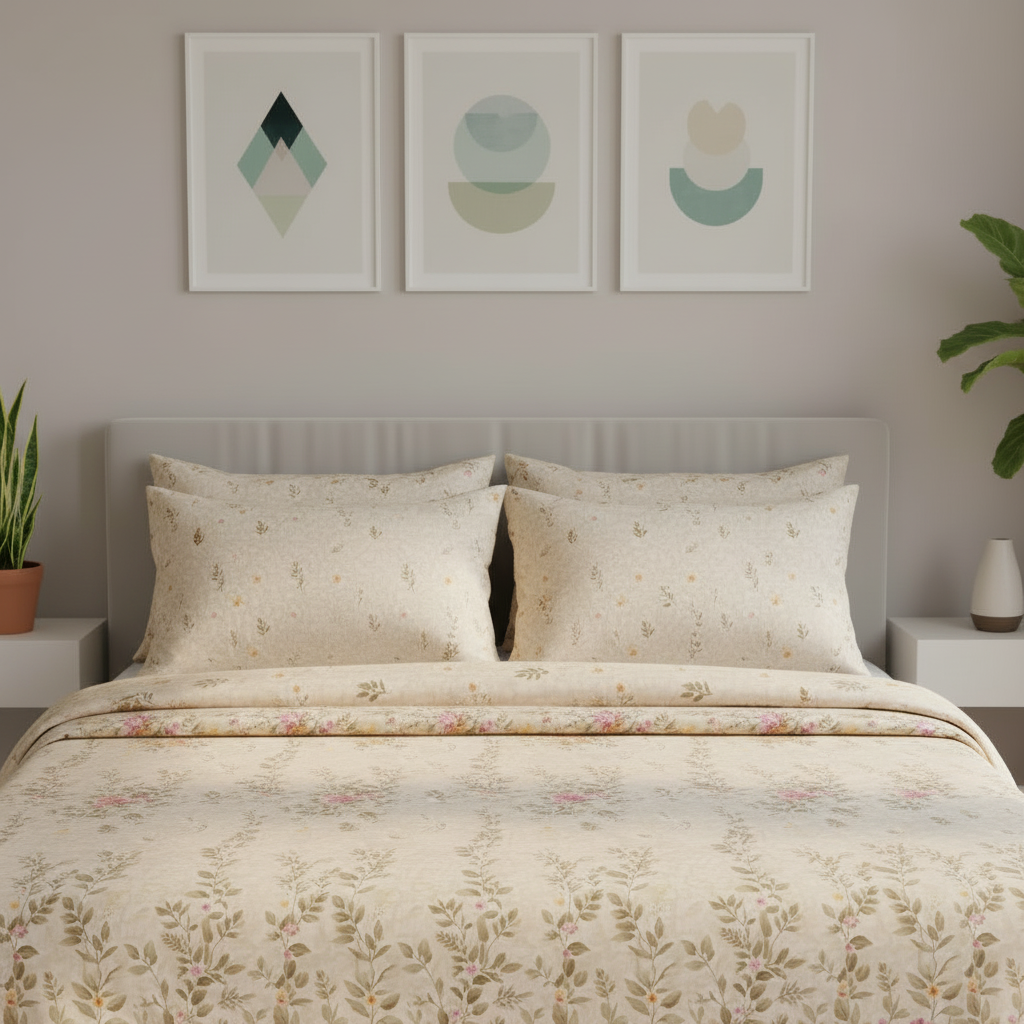 IVS850 Cotton Bed Sheet Set