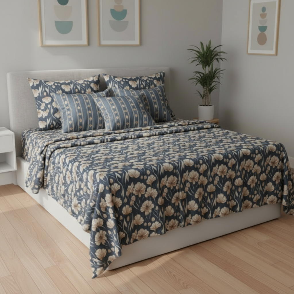 IVS005 Cotton Bed Sheet Set