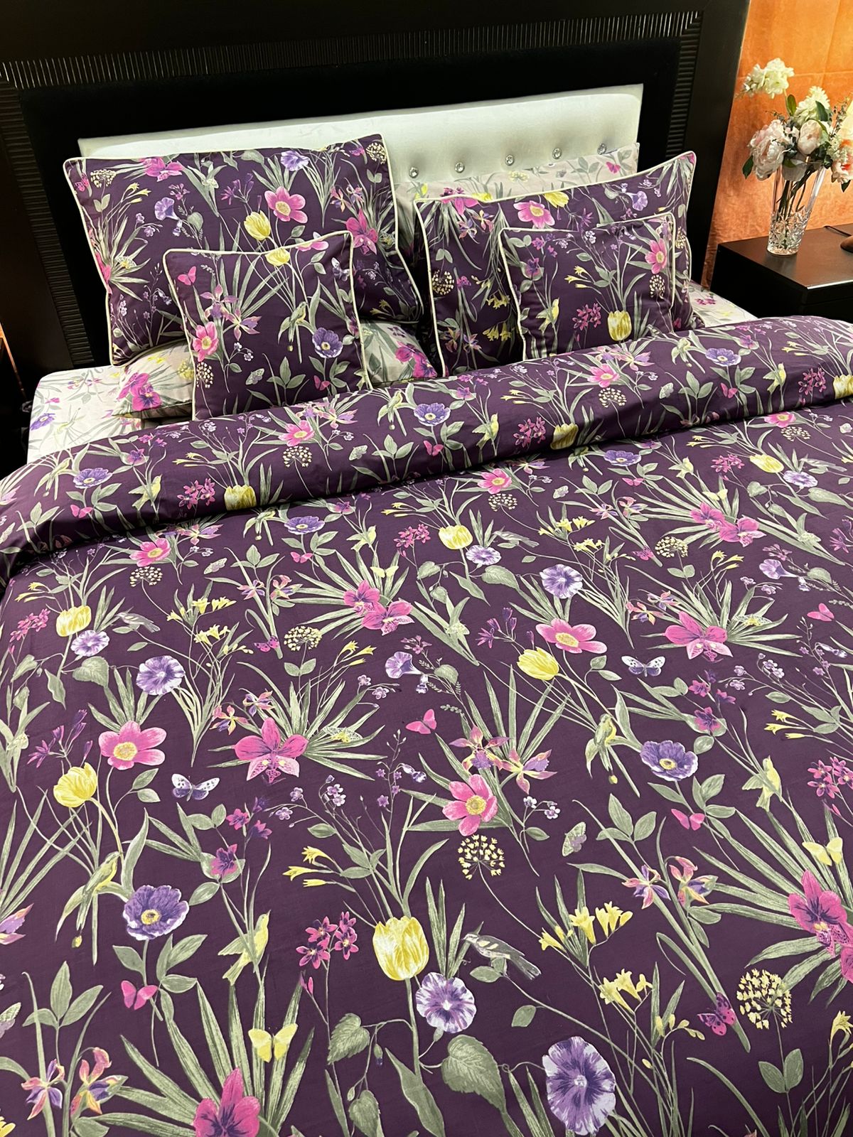 IV696 Cotton Duvet Cover Set - Without Filling