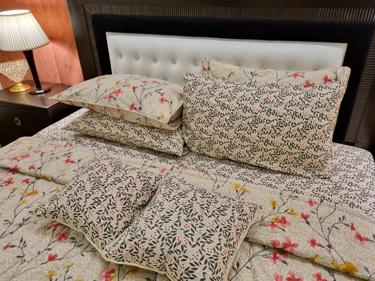 IV516 Cotton Comforter Set - Light Filling