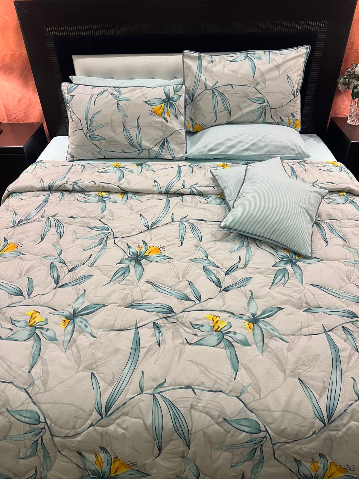 IV632 Cotton Duvet Cover Set - Without Filling