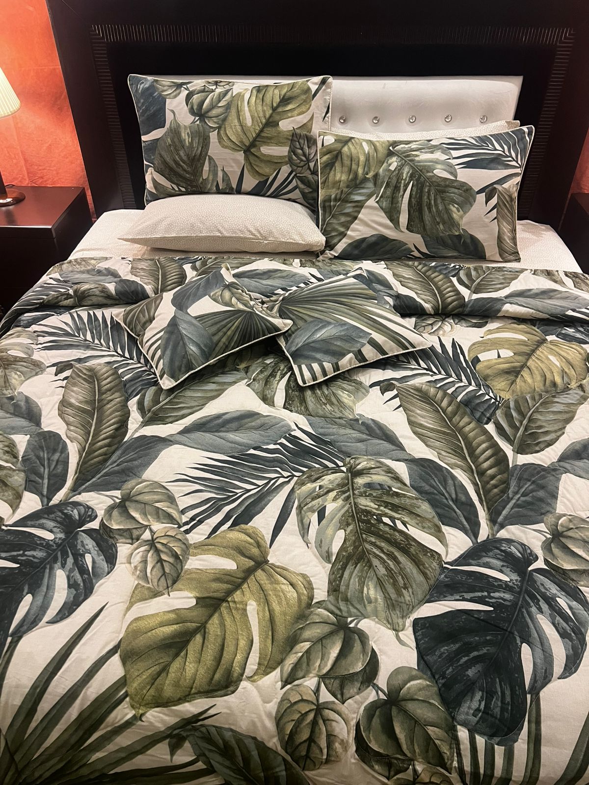 IV638 Cotton Comforter Set - Light Filling