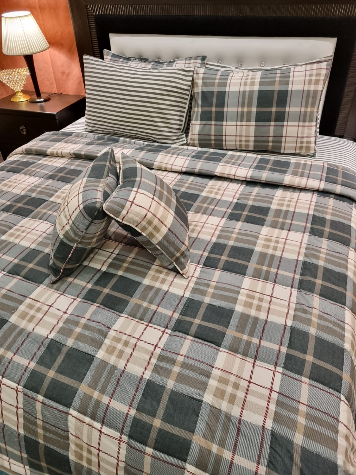IV510 Cotton Comforter Set - Light Filling