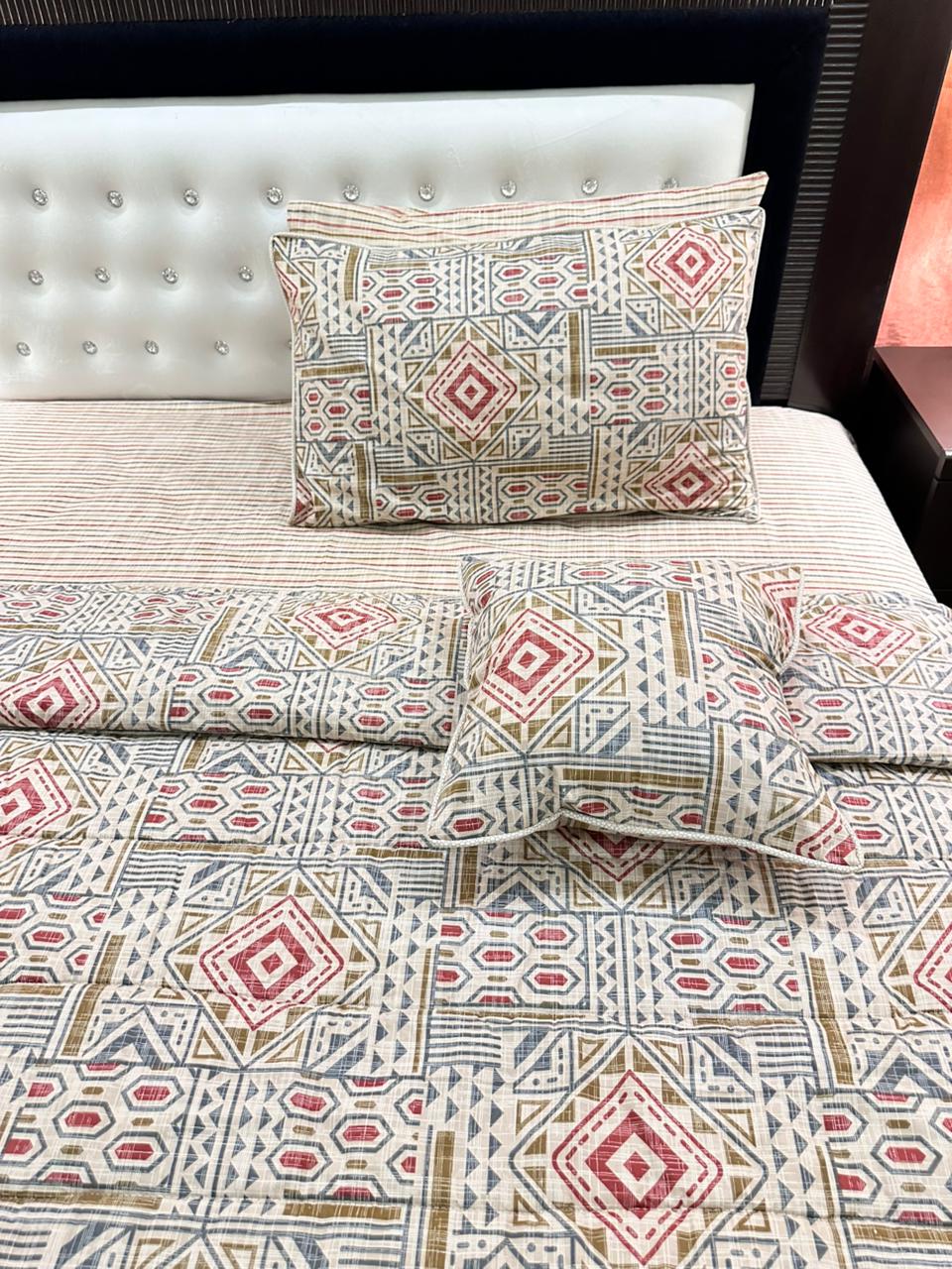 IV540 Cotton Comforter Set - Light Filling