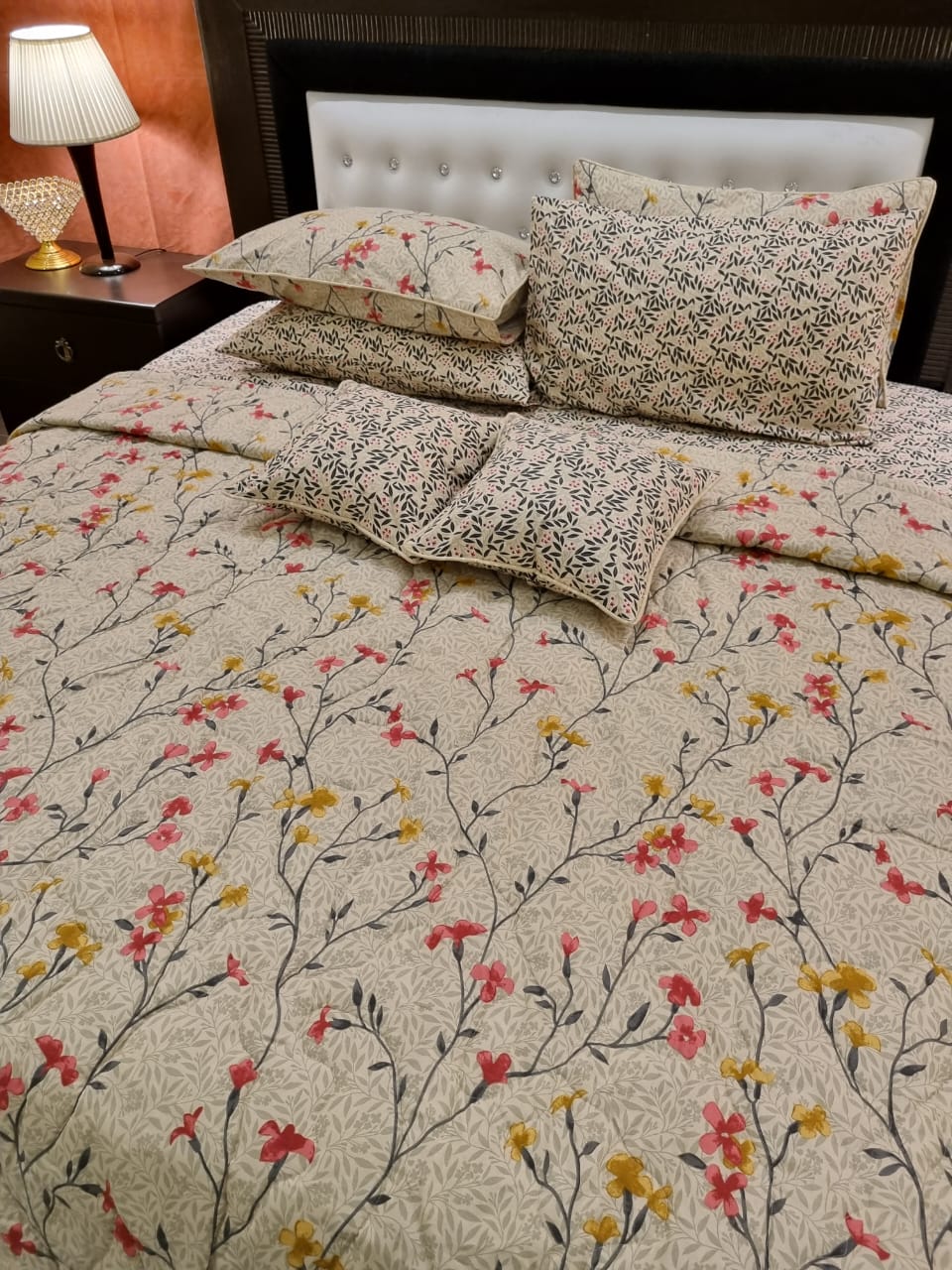 IV516 Cotton Comforter Set - Light Filling