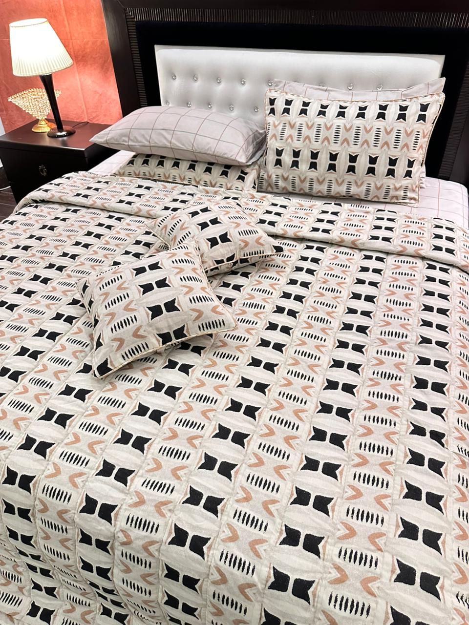 IV536 Cotton Comforter Set - Light Filling