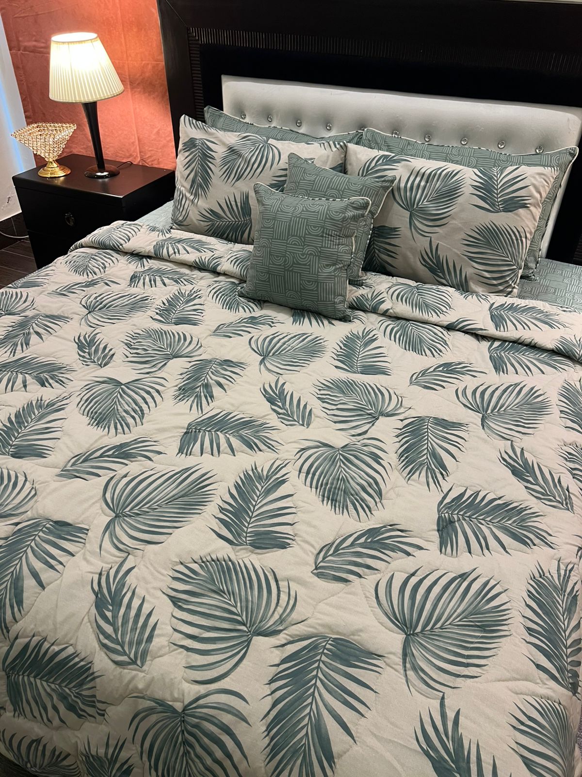 IV626 Cotton Comforter Set - Light Filling
