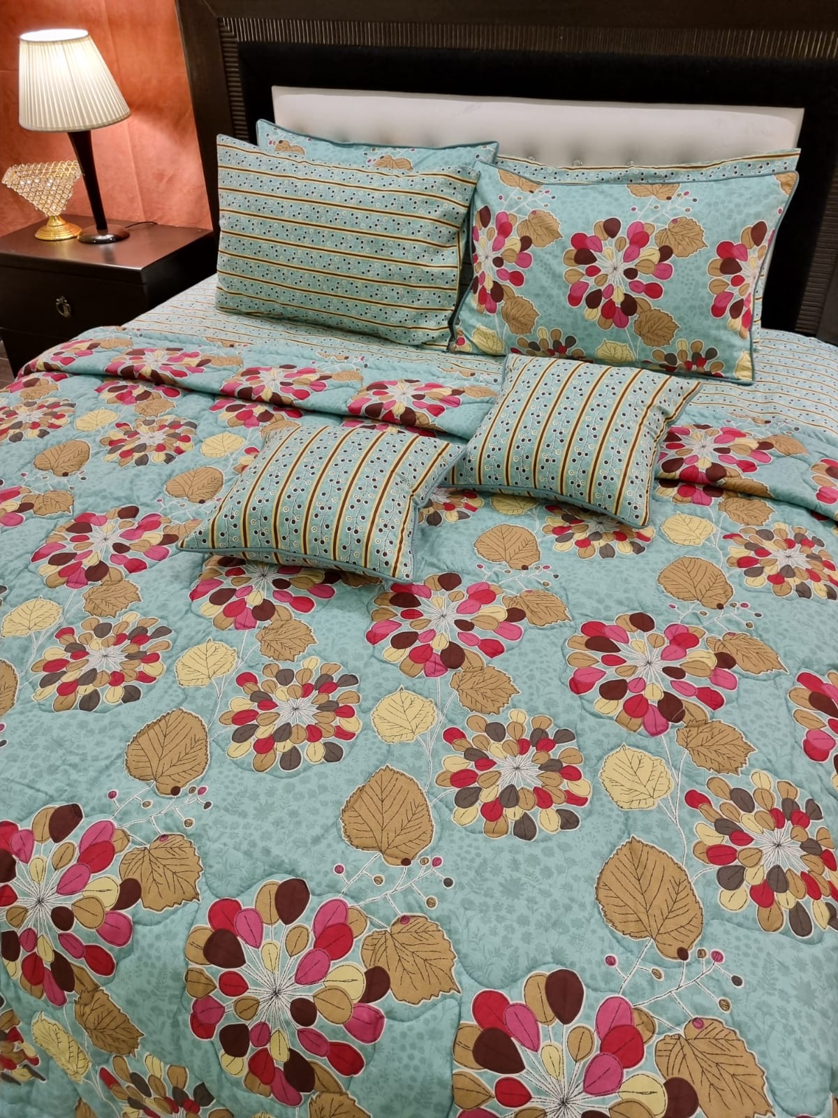 IV506 Cotton Comforter Set - Light Filling