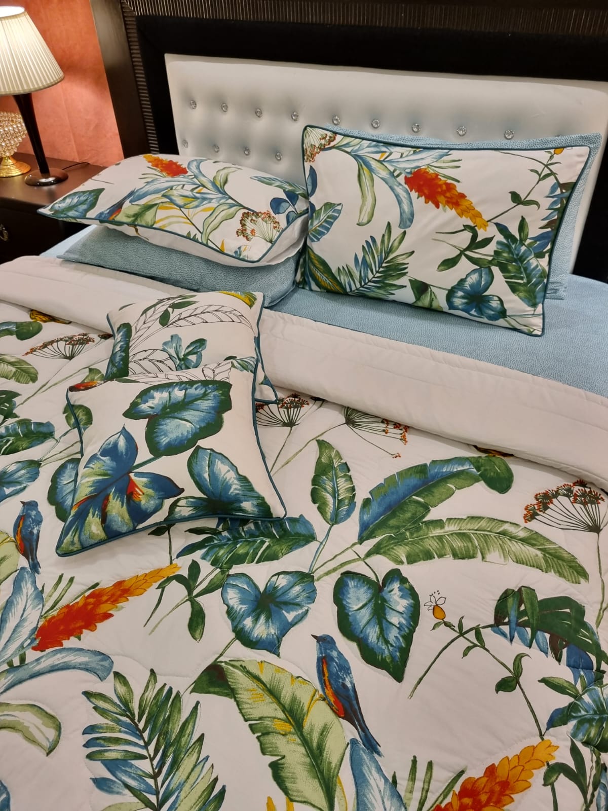IV496 Cotton Duvet Cover Set - Without Filling