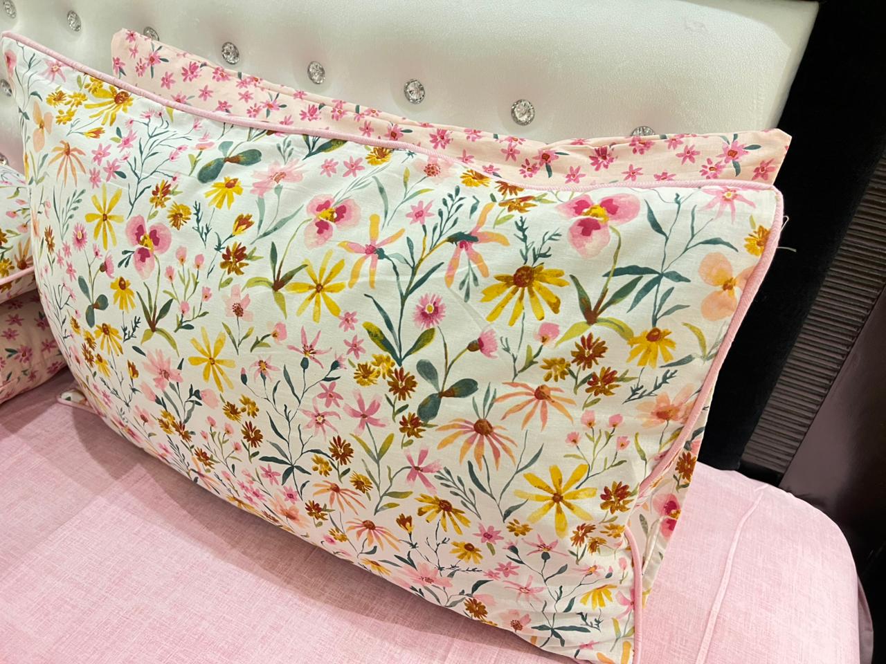 IV566 Cotton Comforter Set - Light Filling