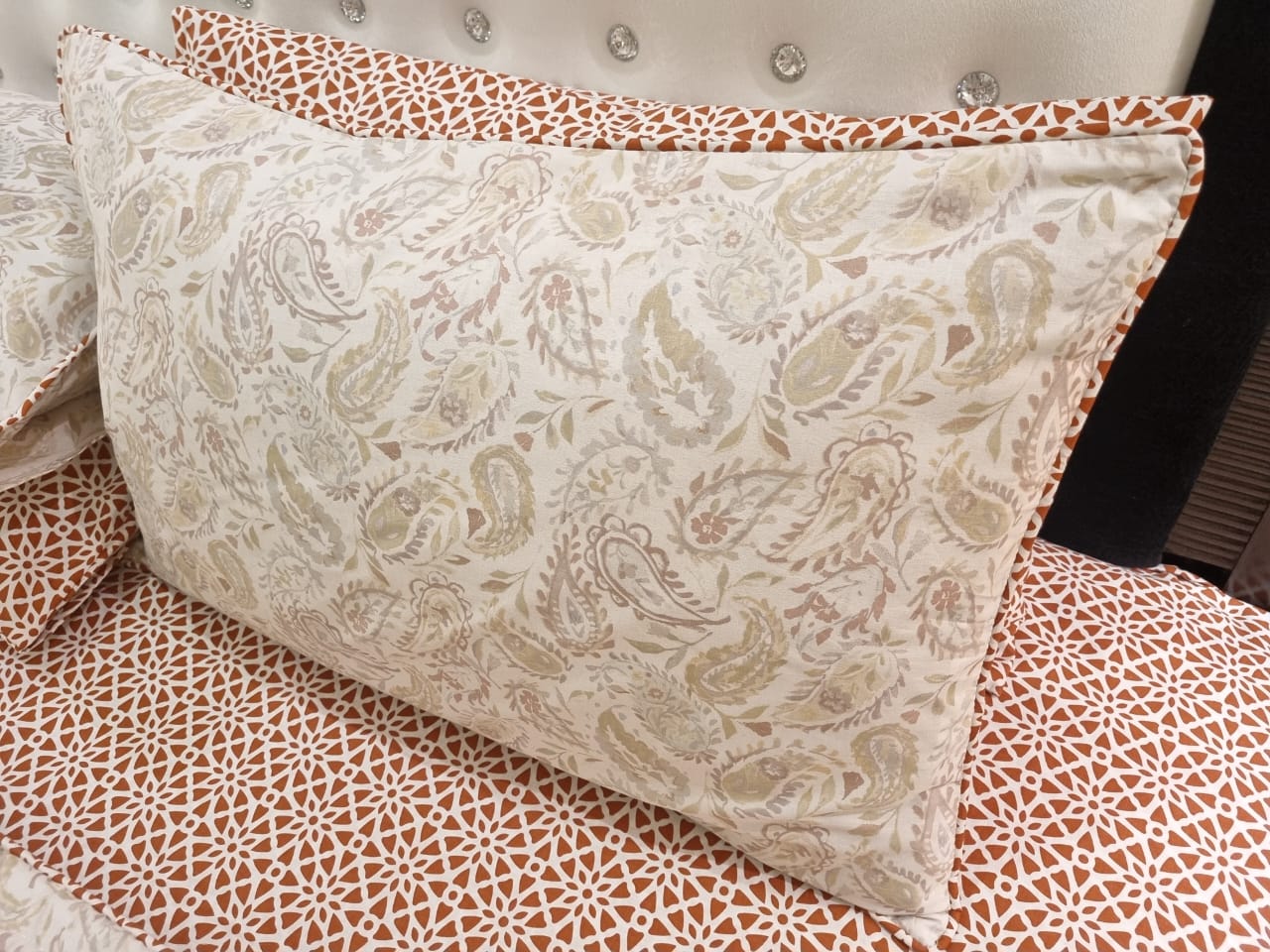 IV528 Cotton Duvet Cover Set - Without Filling