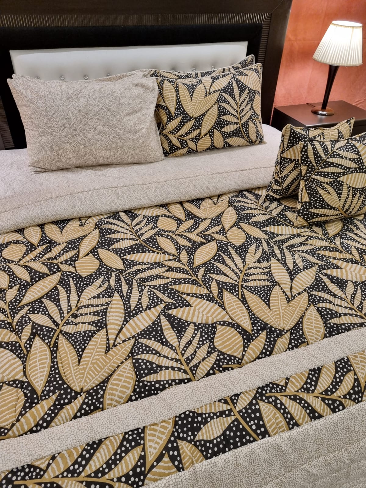 IV399 Cotton Comforter Set - Light Filling