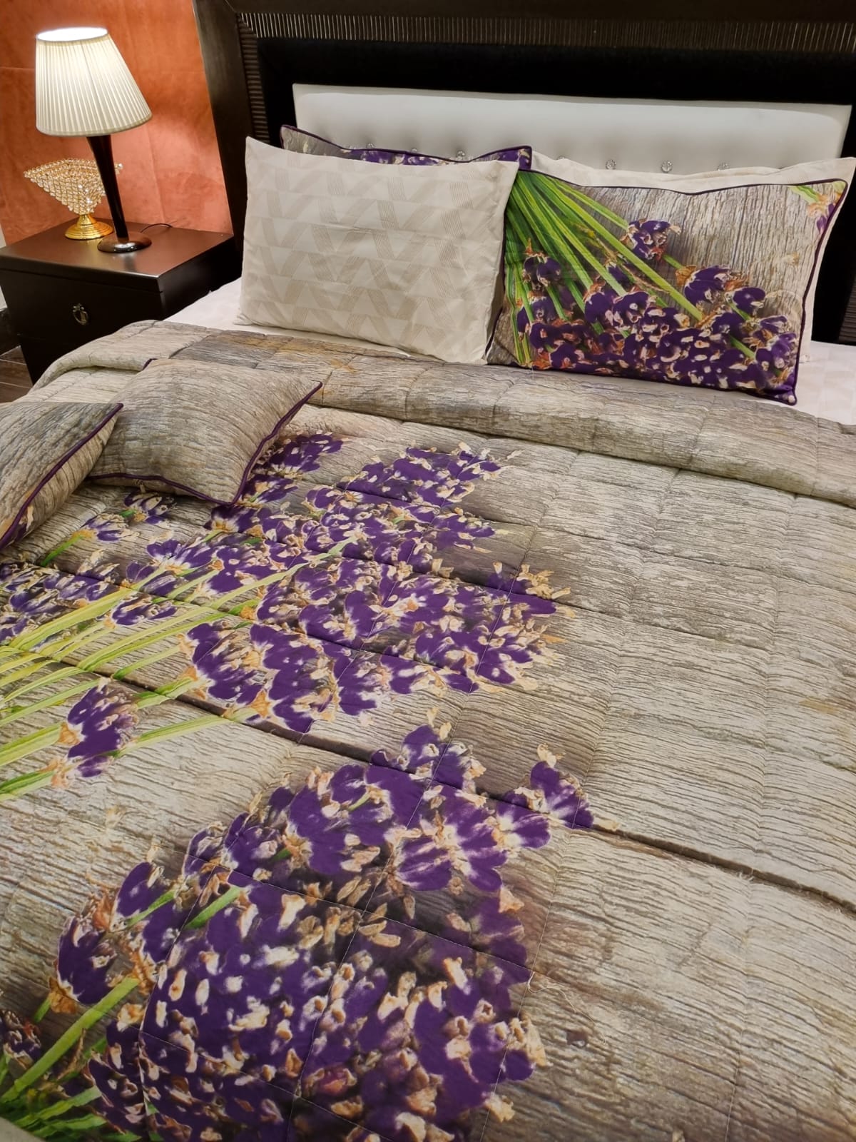 IV445 Cotton Duvet Cover Set - Without Filling