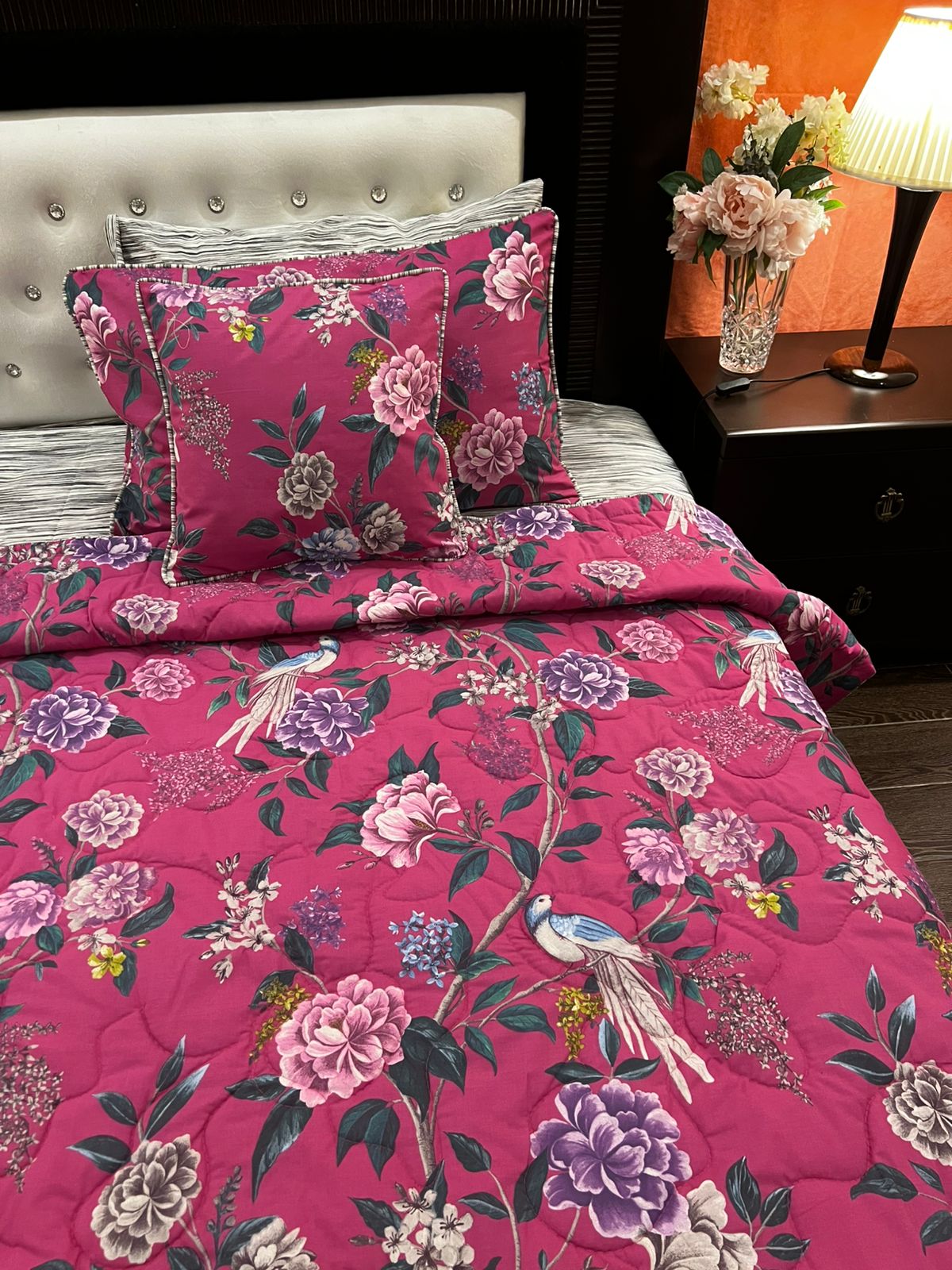 IV682 Cotton Comforter Set - Light Filling
