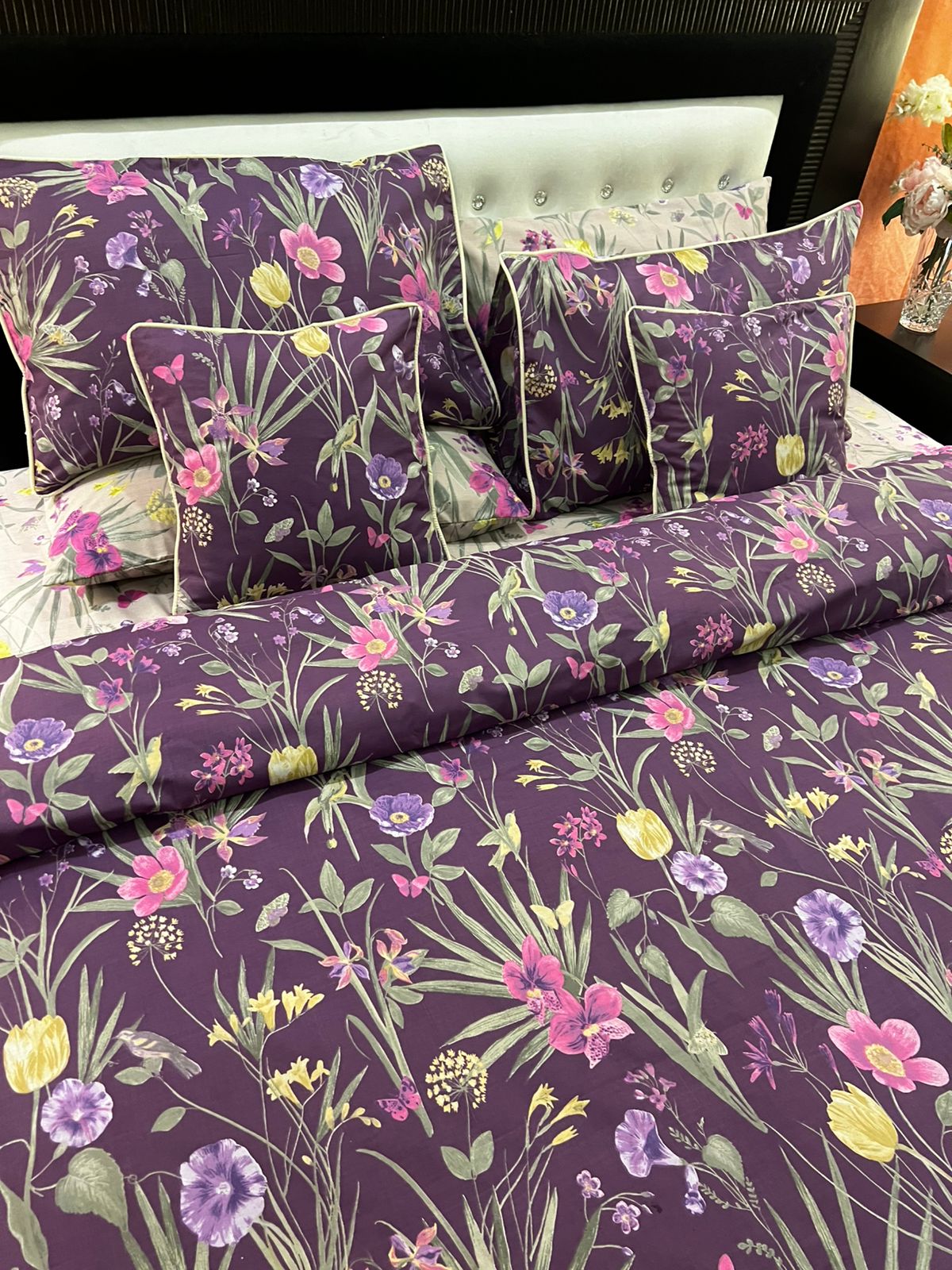 IV696 Cotton Duvet Cover Set - Without Filling