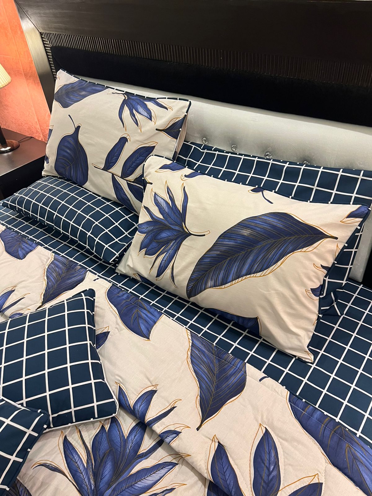 IV631 Cotton Comforter Set - Light Filling