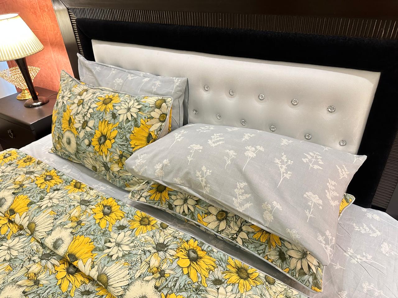 IV545 Cotton Comforter Set - Light Filling