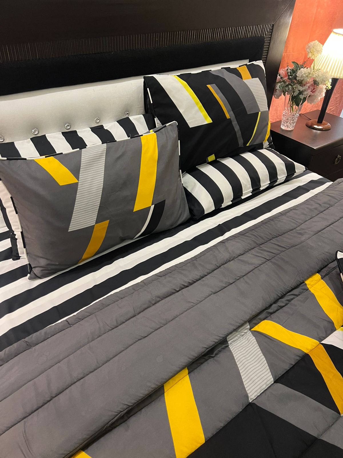 IV633 Cotton Duvet Cover Set - Without Filling